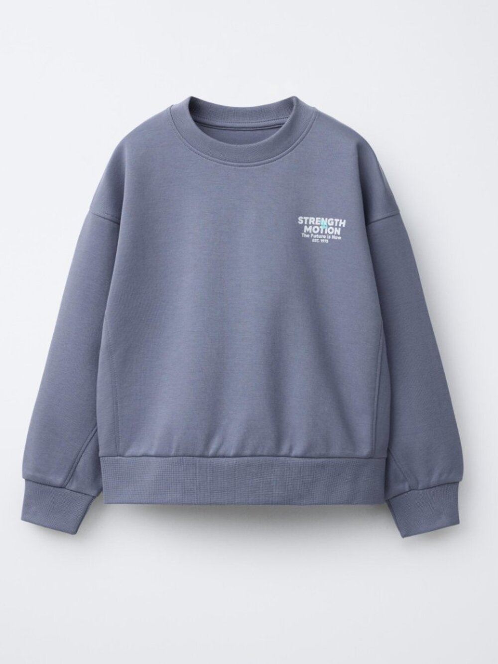 TEXT PRINT SWEATSHIRT